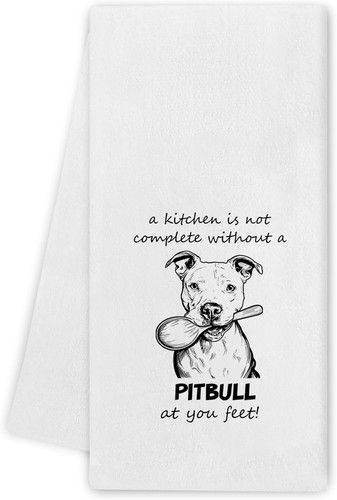 Pitbull regali asciugamani - pitbull,
