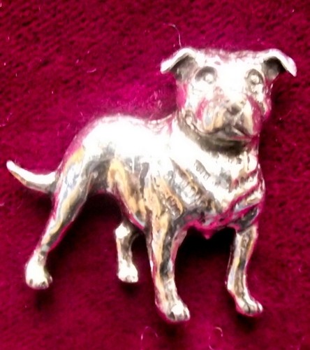 Pewter staffordshire pit - pewter, bull