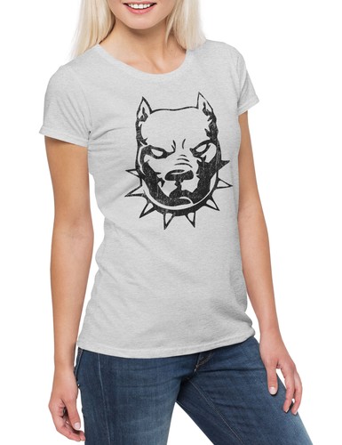 Shirt donna pit dog bull - pit,