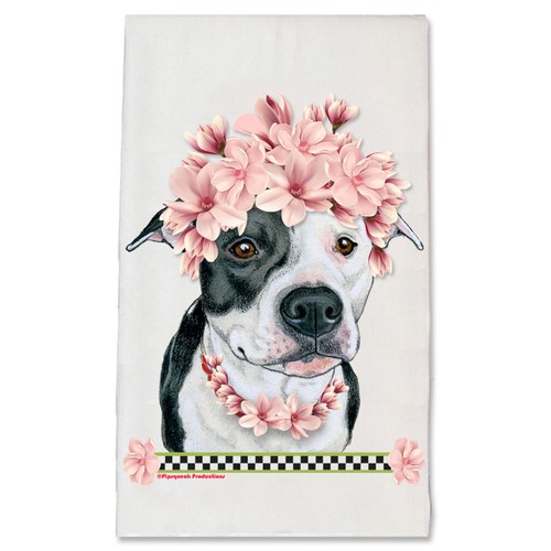 Pit bull bianco nero - e,