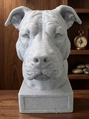 Statua pit bull personalizzata - bull,