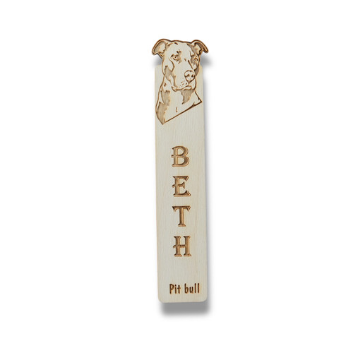 Bookmark personalized pit - bookmark,
