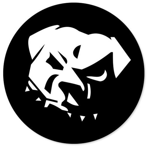Adesivo auto pit bull dog - auto,