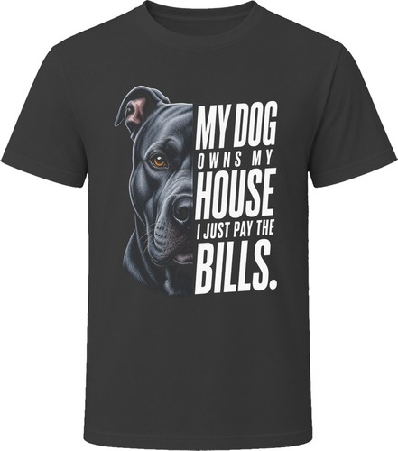 Maglietta dog owns house - maglietta,