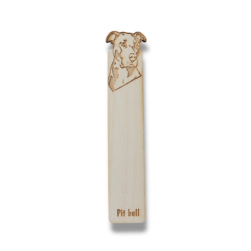 Bookmark pit bull dog - pit,