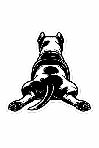 Adesivo american pit bull - pit,