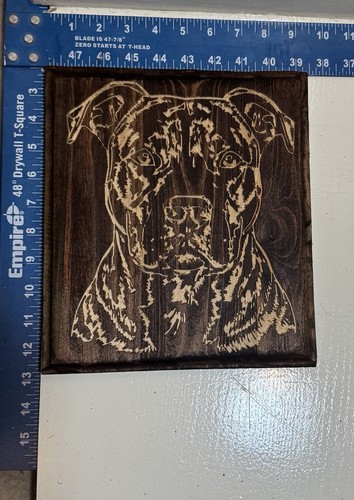 Insegna incisione legno cane - insegna,