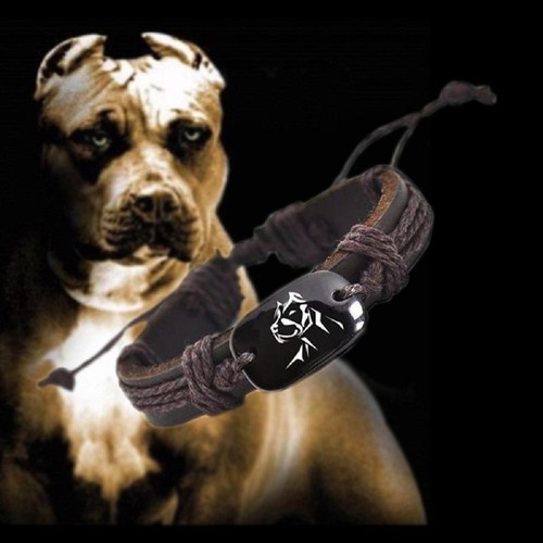 Bracciale pitbull love - pitbull,