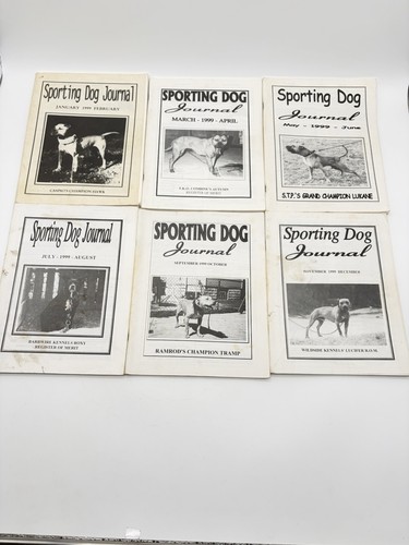 Sporting dog journal 1999 - journal,