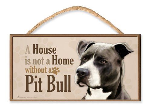 Pit bull una casa - -,